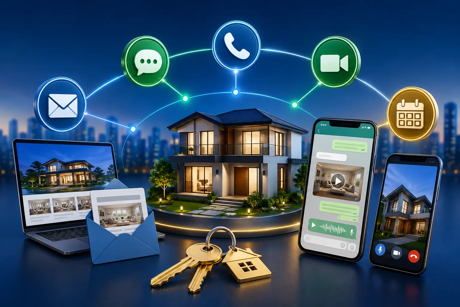 Multi channel lead nurturing real estate