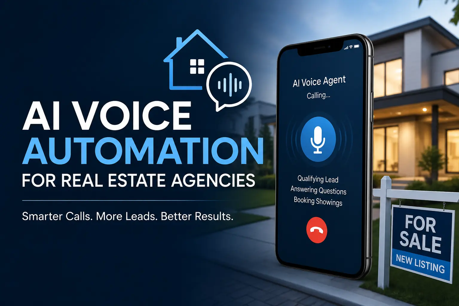 AI voice automation for real estate